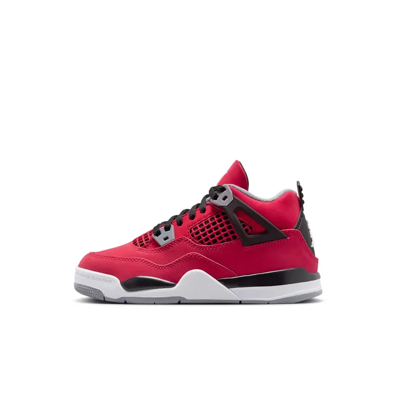 Air Jordan 4 PS “Toro Bravo (2026)” “Fire Red/White/Black/Cement Grey” | HV4381-600