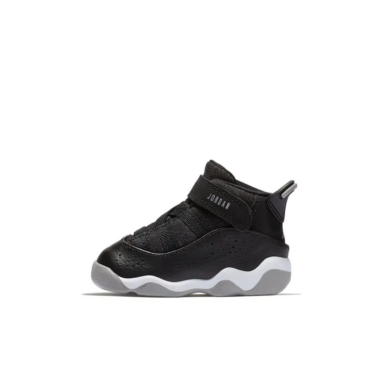 Jordan RETRO 6 RINGS TD “Black / Matte Silver / White” | 323420-021