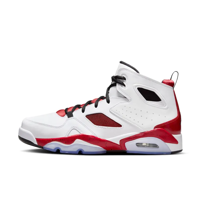 Jordan Flight Club 91 White Gym Red Black | 555475-101