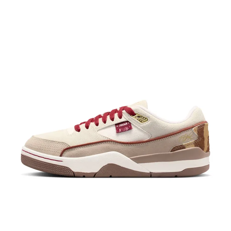 Air Jordan Flight Court SE Year Of The Horse “Sail / Sail / Dusty Peach / Metallic Gold” | IQ1107-171