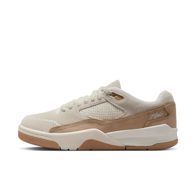 Jordan Flight Court SE Light Orewood Brown Sail “Light Orewood Brown / Hemp / Sail” | IB4414-120