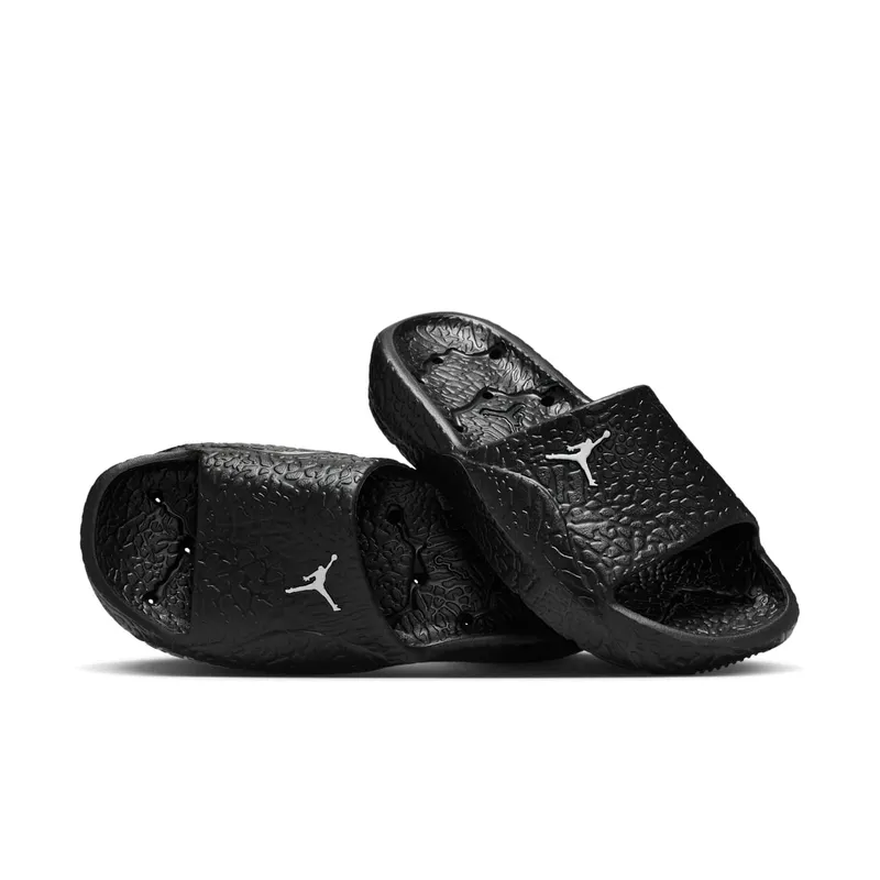 Jordan Franchise Shower Slides Black White | HQ2163-001