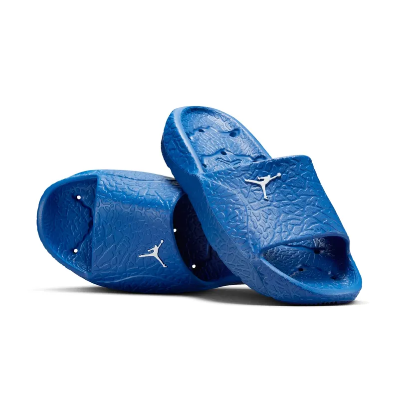 Jordan Franchise Shower Slides “True Blue White” | HQ2163-400