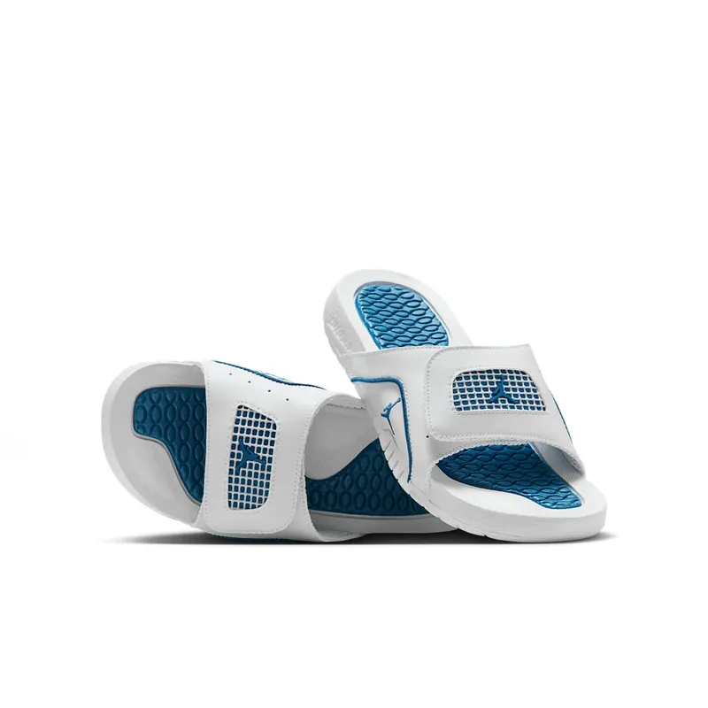 Jordan Hydro 4 Retro Off White Neutral Grey Industrial Blue | 532226-141