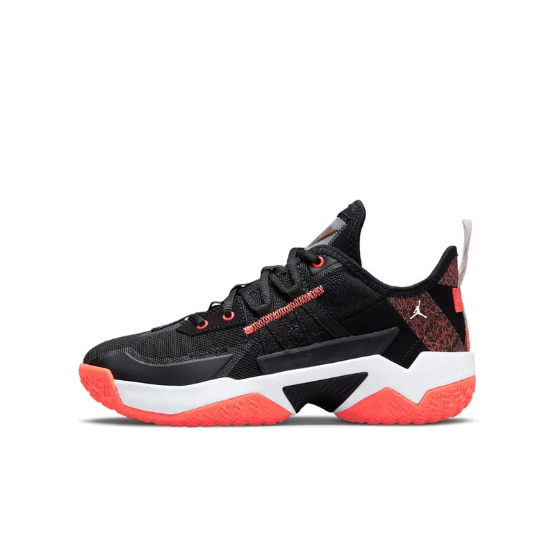 Jordan One Take 2 GS “Black Bright Crimson” | CZ0840-006