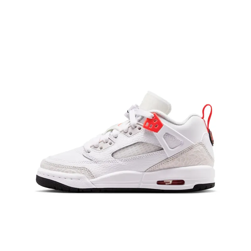 Jordan Spizike Low GS “White Bright Crimson” | IQ0320-100