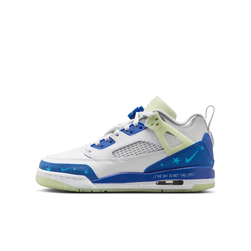 Jordan Spizike Low The Sky Is Not The Limit “White / Volt Tint / Metallic Silver” | HJ5979-100