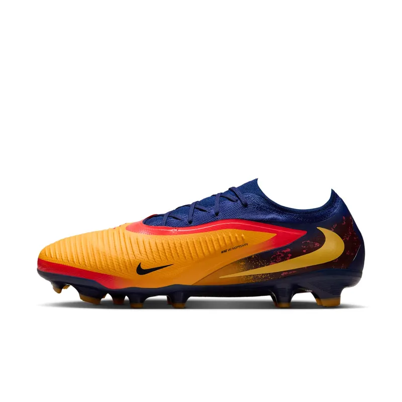 Nike Phantom 6 Low Pro FG Erling Haaland Precision Under Pressure “Laser Orange / Blue Void / Lemon Venom” | IB3094-800