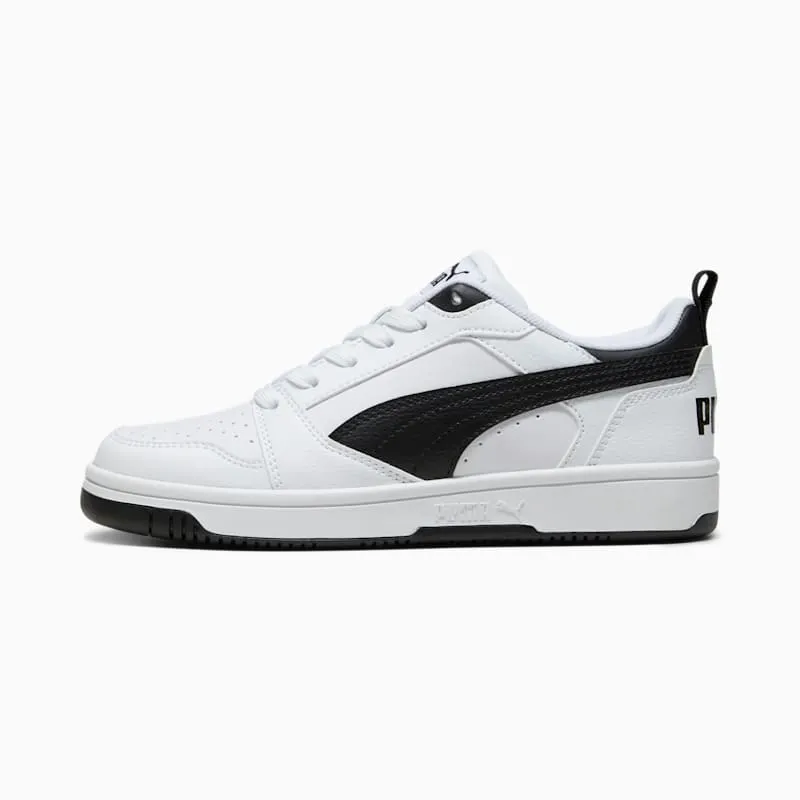 Puma Rebound V6 Lo “Puma White / Puma Black / Puma Black” | 393833_02