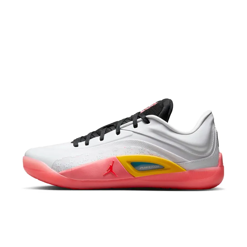 Jordan Zion 4 Daisy Flowers “White / Black / Tour Yellow” | FB1802-101