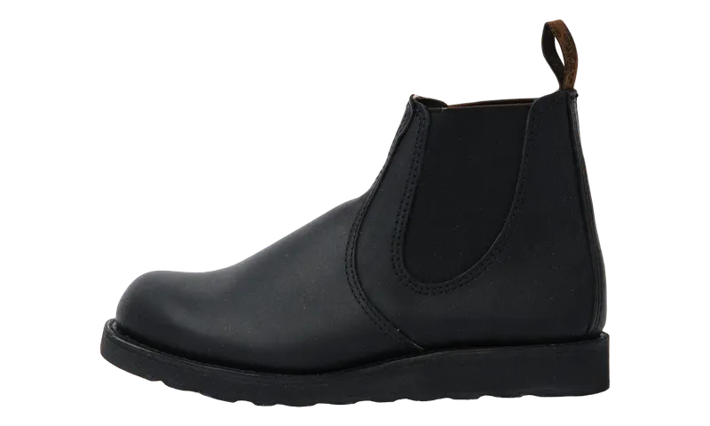 Red Wing Classic Chelsea “Black Harness – Wide 2E Width” “Red/Black” | 3194-WIDE