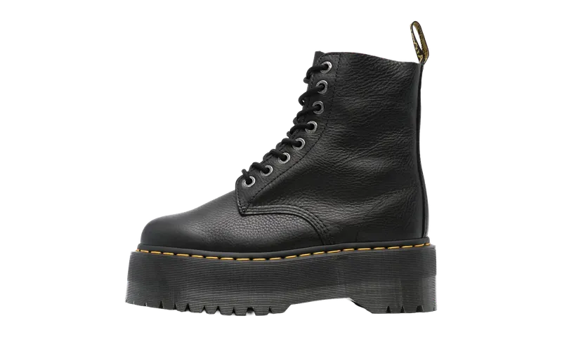 Dr Martens 1460 Pascal Max Leather Platform Boots “Black — Pisa” | 26925001