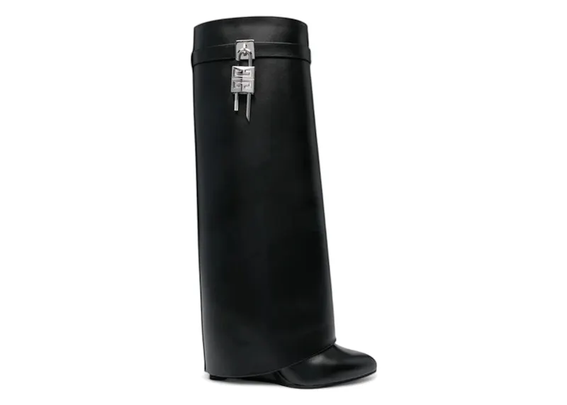 Givenchy Shark Lock Pant Boots Black | BE702NE1NG001