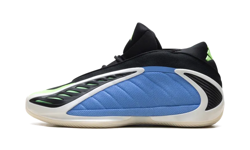 Adidas Anthony Edwards 2 Blue Fusion / Zero Metalic / Lime Burst | JR4359