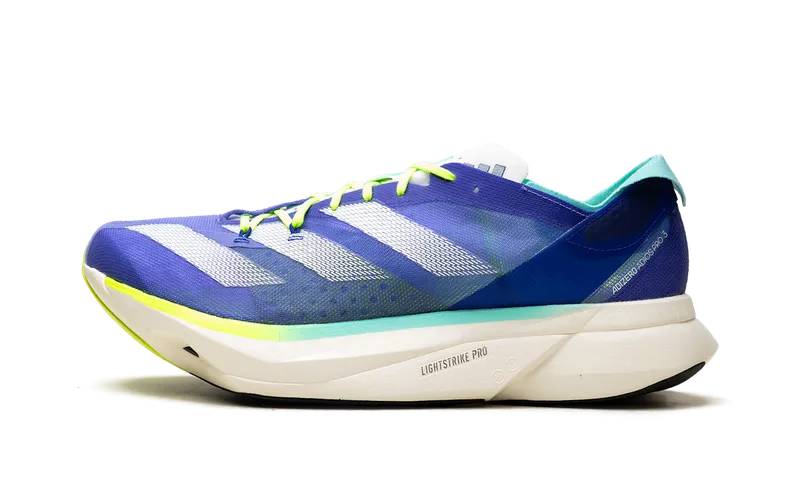 Adidas ADIZERO ADIOS PRO 3 Cobalt Blue / Zero Metalic / Lucid Lemon | ID3635