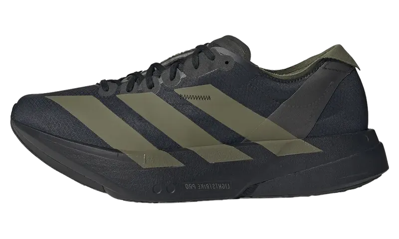 Adidas Adizero Adios Pro 4 Core Black / Focus Olive / Charcoal | JP6314