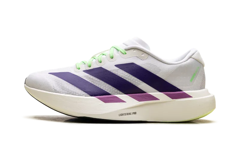 Adidas Adizero Evo SL “White Collegiate Purple” | JS4456