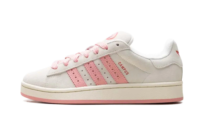 Adidas Campus 00s GS “Valentine’s Day” “Cream White / Semi Pink Spark / Bright Red” | JS3522