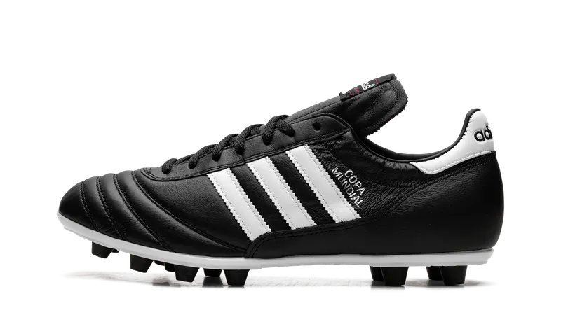 Adidas Copa Mundial Leather FG “Black White” “BLACK / Cloud White / Black” | 015110
