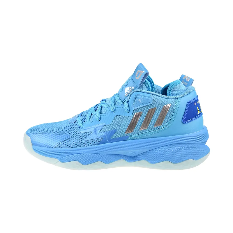 Adidas Dame 8 J GS “Signal Cyan/Silver Metallic/Shock Cyan” | GW8998