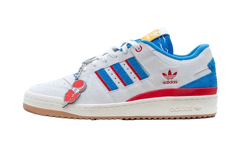 Adidas FORUM LO CL “White/Blue” | JR6383