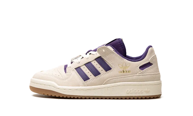 Adidas Forum Low CL “Off White Violet Gum” “Off White / Violet / Gum M2” | JS1099