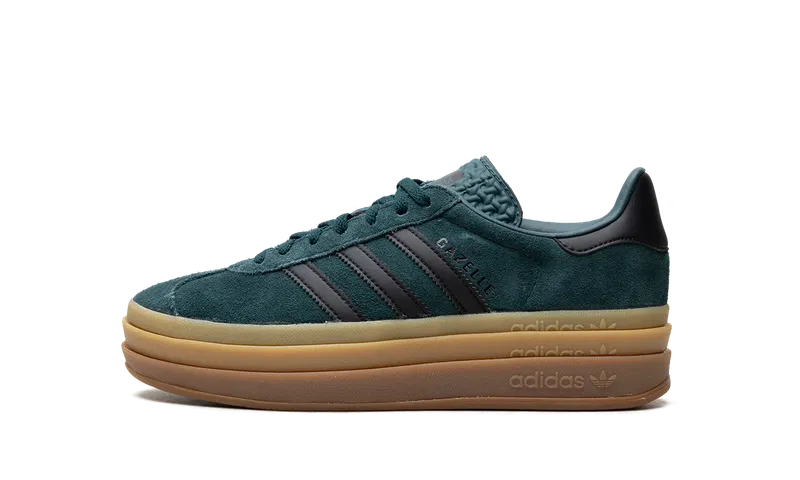 Adidas Gazelle Bold “Aurora Ivy Black Gum” “Aurora Ivy / Core Black / Gum” | JQ3583