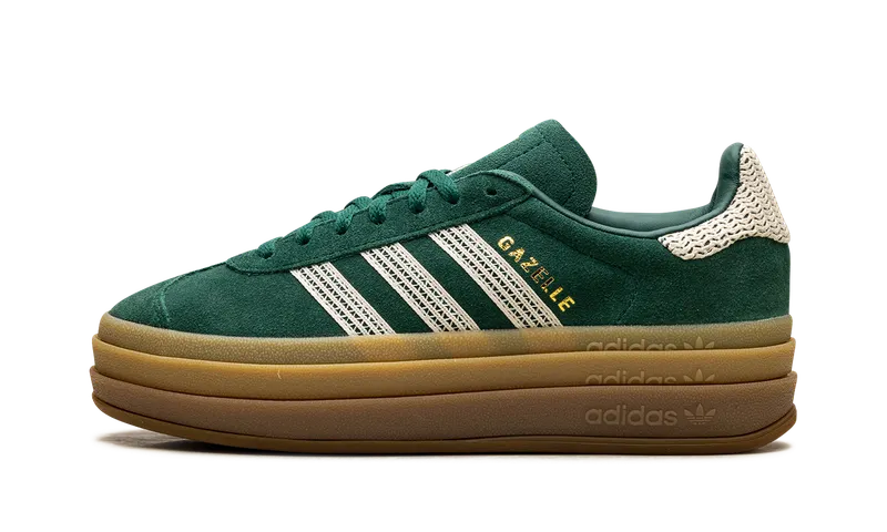 adidas Gazelle Bold W (collegiate green / wonder white / gold metallic) – JS3358 | JS3358
