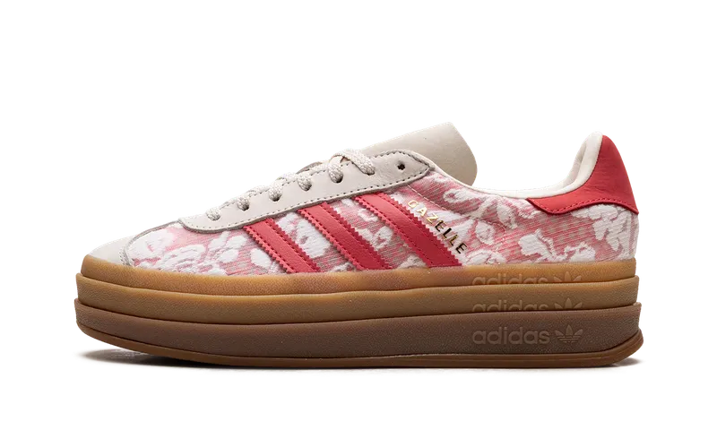 Adidas Gazelle Bold x Liberty London Cloud White / Cream White / Better Scarlet | JR8885