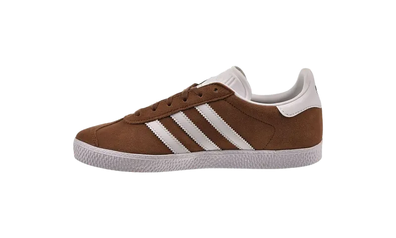 Adidas Gazelle GS “Preloved Brown / Cloud White” | IF9802
