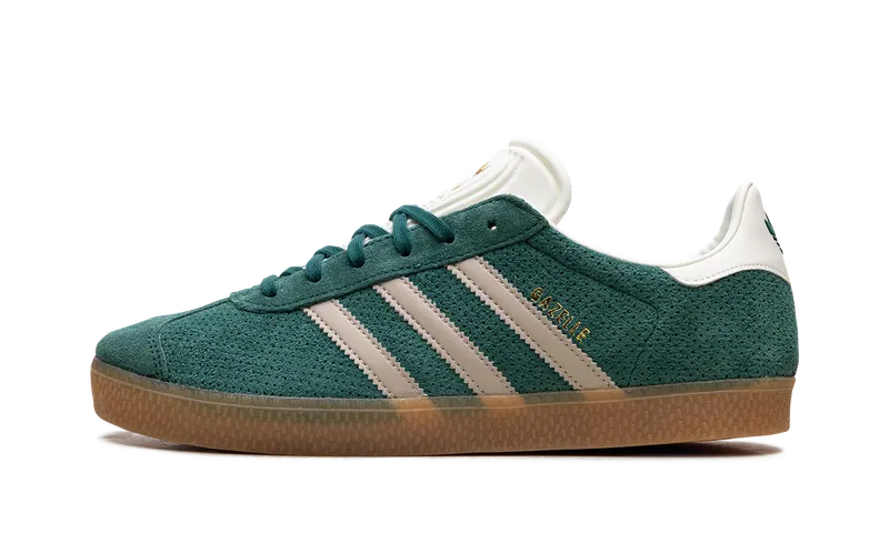 Adidas Gazelle GS “Wonder Beige Collegiate Green” | IF7157