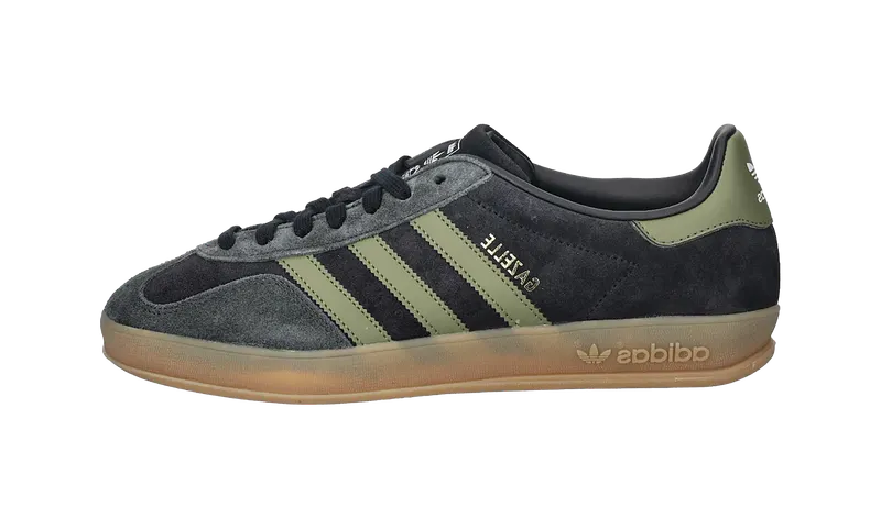adidas Gazelle Indoor Focus Olive “Core Black / Focus Olive / Carbon” | JQ8399