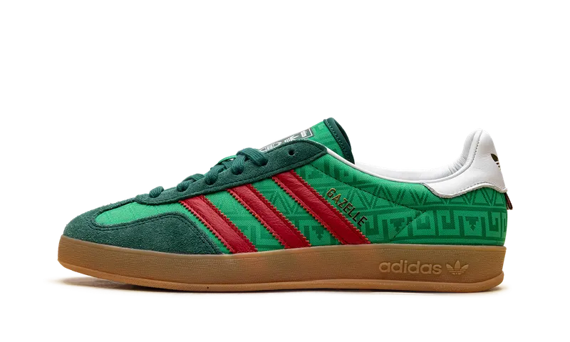 Adidas Gazelle Indoor “Mexico” “Green / Better Scarlet / Collegiate Green” | IH9647