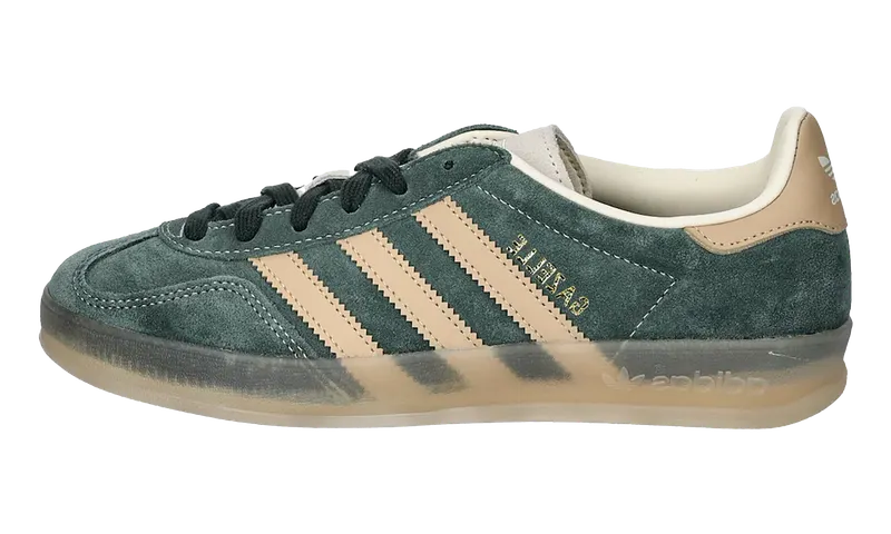Adidas Gazelle Indoor Shadow Green / Warm Sandstone / Wonder White | JH5402