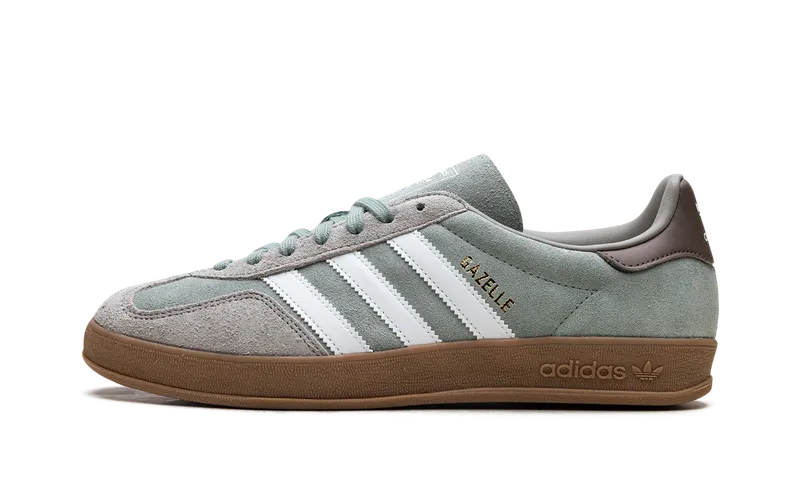 Adidas Gazelle Indoor “Silver Pebble Silver Green” “Silver Pebble / Silver Green / Cloud White” | JI3526