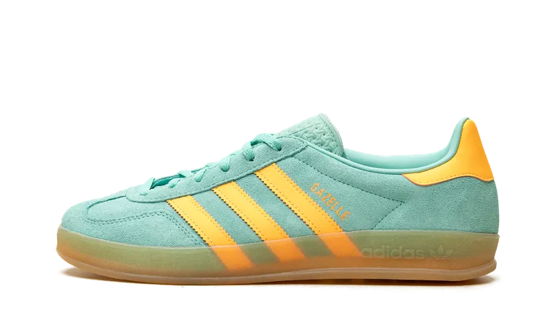 Adidas Gazelle Indoor “Acid Mint Orange” “Acid Mint / Flash Orange / Gum” | JS1414
