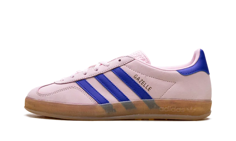 Adidas Gazelle Indoor Clear Pink / Lucid Blue / Gum | JI1371