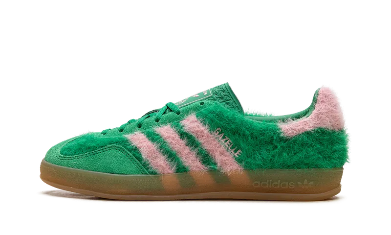 Adidas Gazelle Indoor “Green Glow Pink” “Green / Glow Pink / Gum” | JP8342
