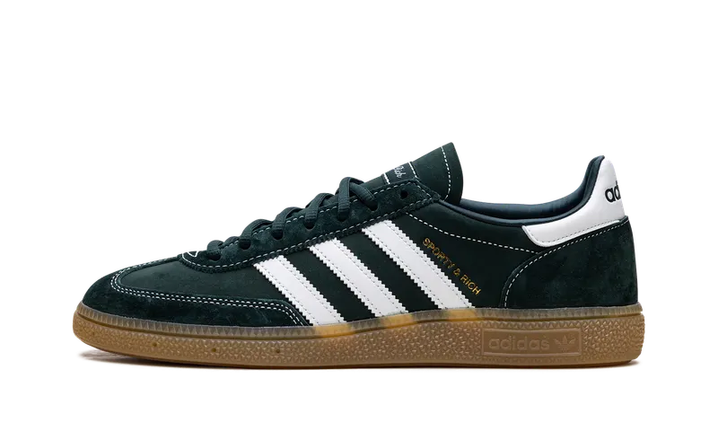 Adidas Handball Spezial “Sporty & Rich Dark Green” “Dark Green / Cloud White / Gum 3” | JP7067