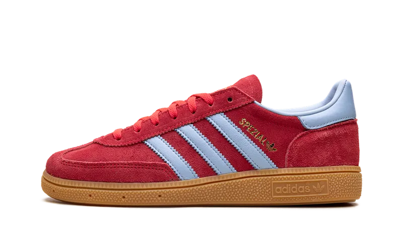 Adidas Handball Spezial Lucid Red / Glow Blue / Gum | JR3607