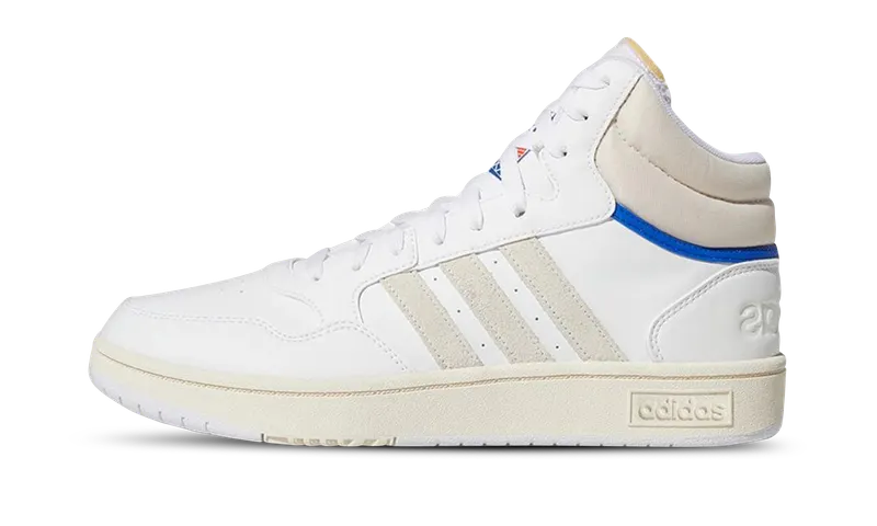 adidas Hoops 3.0 Mid Classic Vintage Cloud White / Chalk White / Core Black | GZ1345