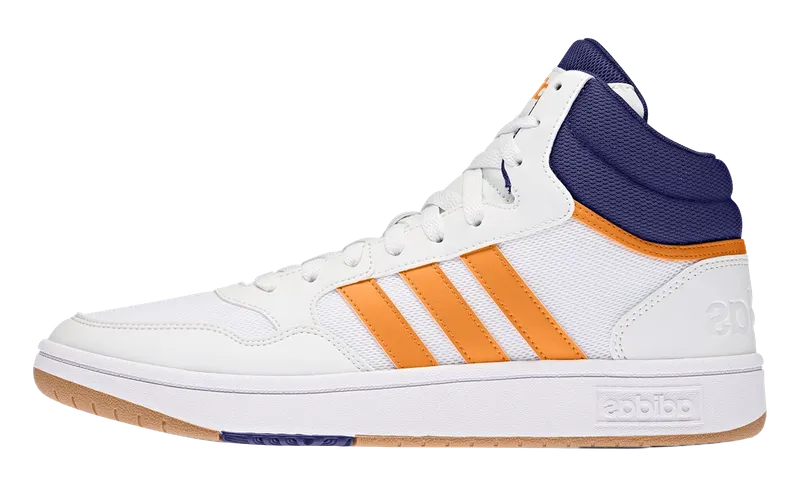 Adidas Hoops 3.0 Mid “White Orange Rush” | GZ3812