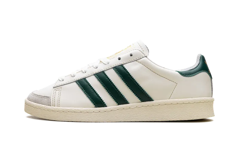 Adidas Jabbar Low Off White / Dark Green / Cream White “White/Green” | IH5298