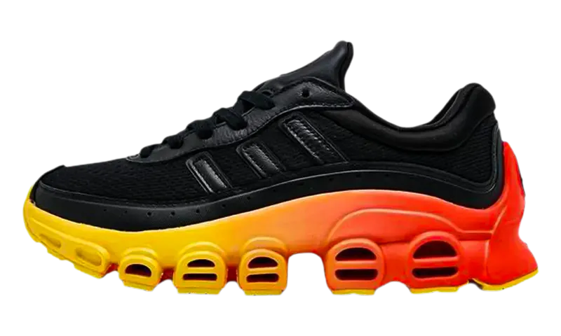 Adidas adiFOM Megaride GS “Black Scarlet Solar Orange” | JR3886