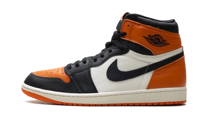 Air Jordan 1 Retro High OG “Shattered Backboard” “Black/Starfish/Sail” | DZ5485-008