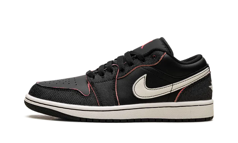 Air Jordan 1 Low SE “Black/Black/Racer Pink/Pale Ivory” | IR0842-010