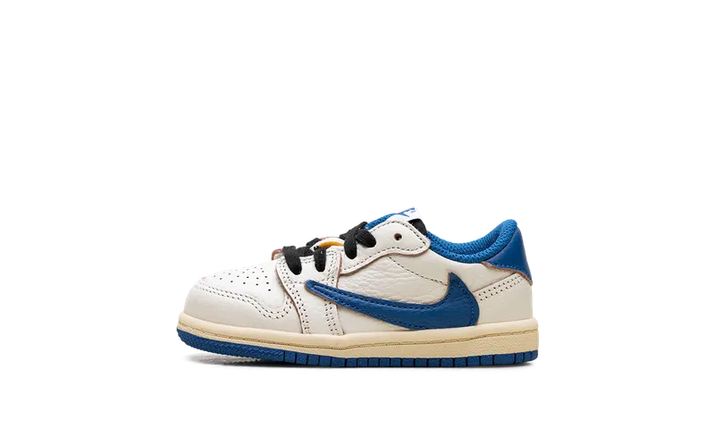 Air Jordan 1 Low TD “Travis Scott – Fragment – Sail” | DO5441-104