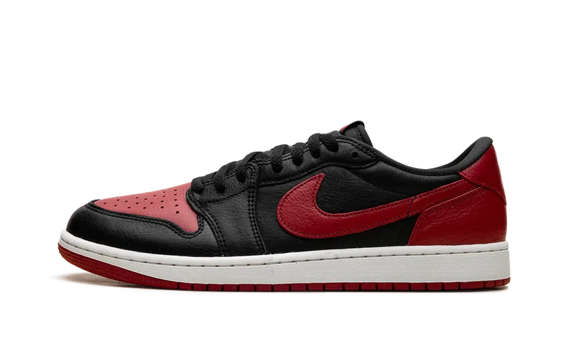 Air Jordan 1 Retro Low OG “Banned (2026)” “Black/Black/Varsity Red/Summit White” | IW6276-001