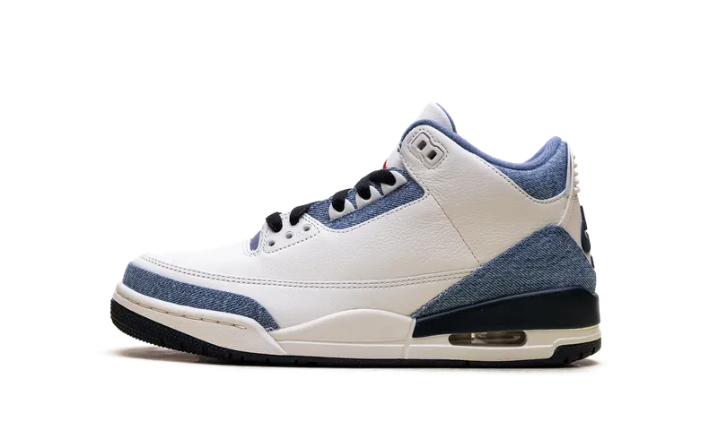 Air Jordan 3 “Levi’s – All-Star” “Denim/Sail/Gym Red/Ocean Fog” | IR0912-400