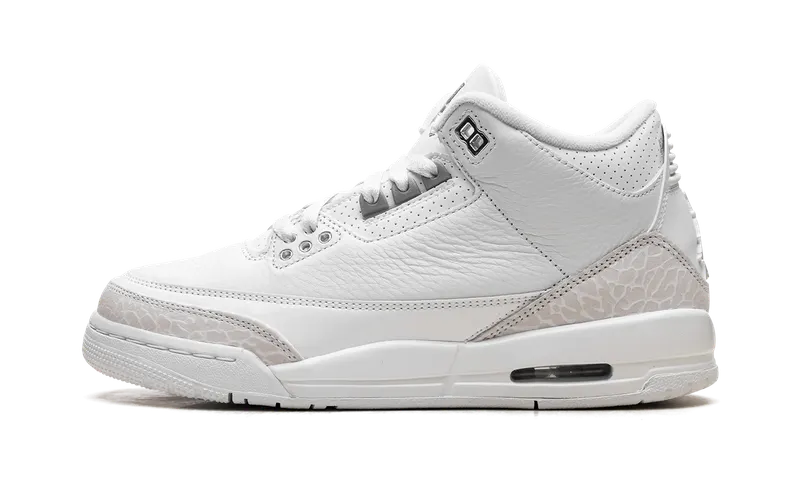 Air Jordan 3 Retro GS “Pure Money (2025)” “White/Metallic Silver” | DM0967-111